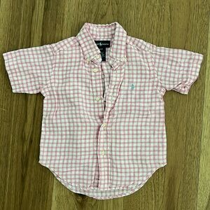 Ralph Lauren short sleeve button down size 2T